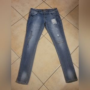 Dollhouse Distressed Skinny Jeans